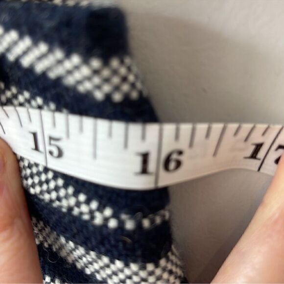 J. Crew Knit Wool Blend Stripped Skirt - Picture 8 of 10